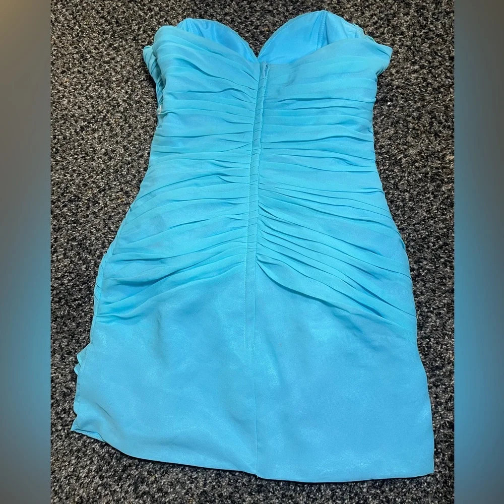 Blue Grad/Prom/Event Dress - Picture 5 of 8